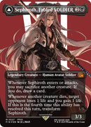 Sephiroth, Fabled SOLDIER // Sephiroth, One-Winged Angel (Borderless) (Surge Foil) [FINAL FANTASY] - Destination Retro