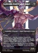 Sephiroth, Fabled SOLDIER // Sephiroth, One-Winged Angel (Borderless) (Surge Foil) [FINAL FANTASY] - Destination Retro