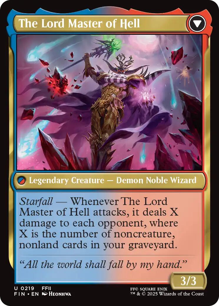 The Emperor of Palamecia // The Lord Master of Hell [FINAL FANTASY] - Destination Retro