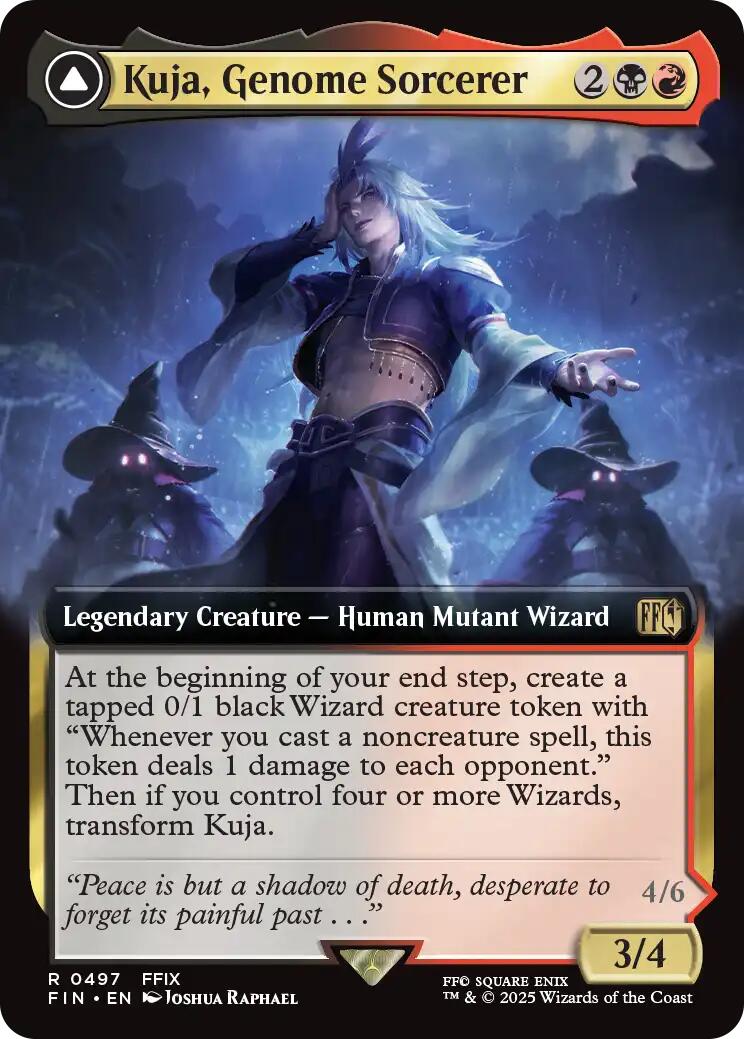 Kuja, Genome Sorcerer // Trance Kuja, Fate Defied (Extended Art) [FINAL FANTASY] - Destination Retro