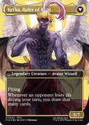 Kefka, Court Mage // Kefka, Ruler of Ruin (Borderless) (Surge Foil) [FINAL FANTASY] - Destination Retro