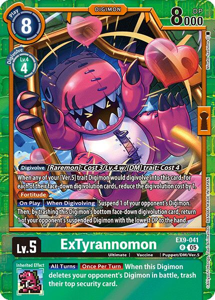 ExTyrannomon [EX9-041] [Versus Monsters] - Destination Retro