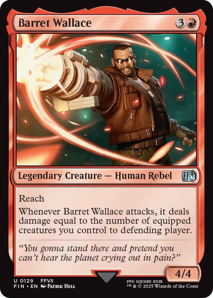 Barret Wallace [FINAL FANTASY] - Destination Retro