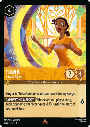 Tiana - Natural Talent (9/204) [Reign of Jafar] - Destination Retro
