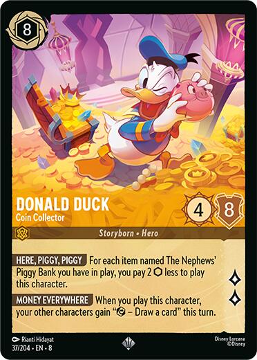 Donald Duck - Coin Collector (37/204) [Reign of Jafar] - Destination Retro