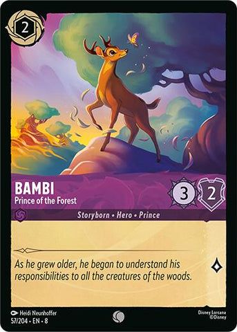 Bambi - Prince of the Forest (57/204) [Reign of Jafar] - Destination Retro