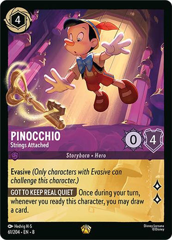 Pinocchio - Strings Attached (61/204) [Reign of Jafar] - Destination Retro