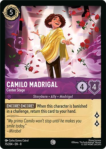 Camilo Madrigal - Center Stage (75/204) [Reign of Jafar] - Destination Retro