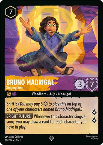 Bruno Madrigal - Singing Seer (20/204) [Reign of Jafar] - Destination Retro