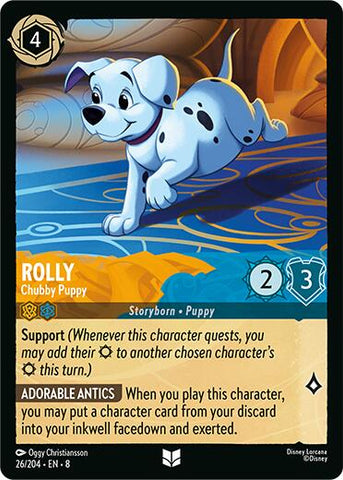 Rolly - Chubby Puppy (26/204) [Reign of Jafar] - Destination Retro