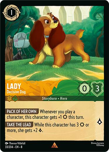 Lady - Decisive Dog (33/204) [Reign of Jafar] - Destination Retro