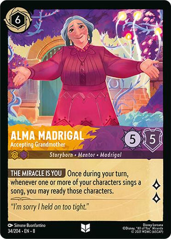 Alma Madrigal - Accepting Grandmother (34/204) [Reign of Jafar] - Destination Retro
