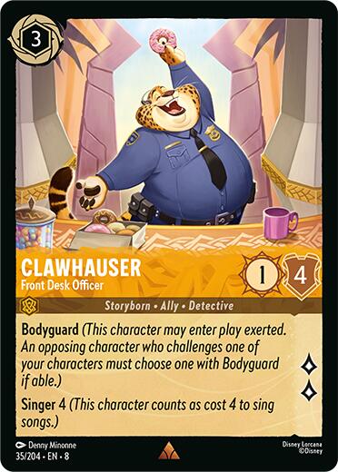Clawhauser - Front Desk Officer (35/204) [Reign of Jafar] - Destination Retro