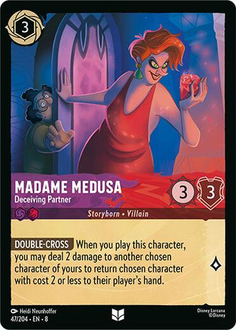 Madame Medusa - Deceiving Partner (47/204) [Reign of Jafar] - Destination Retro