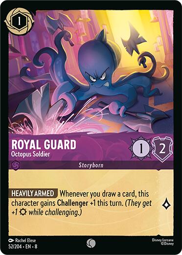 Royal Guard - Octopus Soldier (52/204) [Reign of Jafar] - Destination Retro