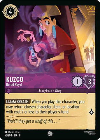 Kuzco - Bored Royal (53/204) [Reign of Jafar] - Destination Retro