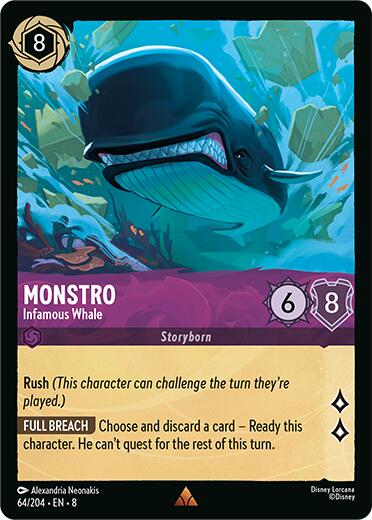Monstro - Infamous Whale (64/204) [Reign of Jafar] - Destination Retro