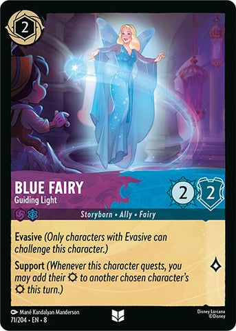 Blue Fairy - Guiding Light (71/204) [Reign of Jafar] - Destination Retro
