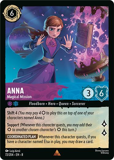 Anna - Magical Mission (72/204) [Reign of Jafar] - Destination Retro