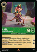 Basil - Undercover Detective (86/204) [Reign of Jafar] - Destination Retro