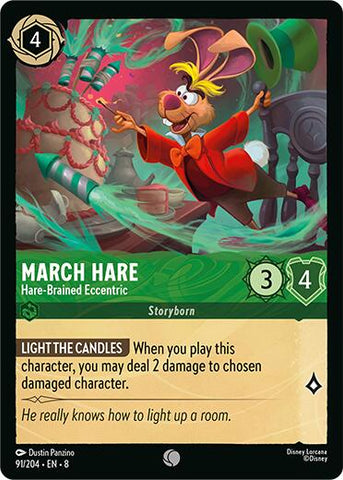 March Hare - Hare-Brained Eccentric (91/204) [Reign of Jafar] - Destination Retro