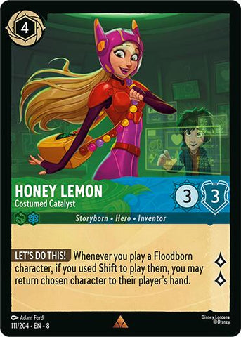Honey Lemon - Costumed Catalyst (111/204) [Reign of Jafar] - Destination Retro