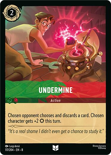 Undermine (117/204) [Reign of Jafar] - Destination Retro
