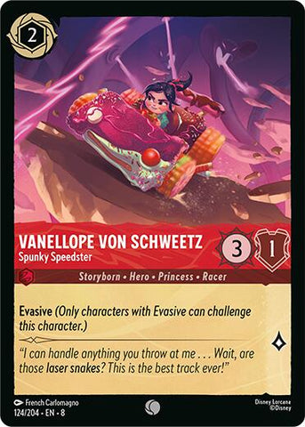 Vanellope Von Schweetz - Spunky Speedster (124/204) [Reign of Jafar] - Destination Retro