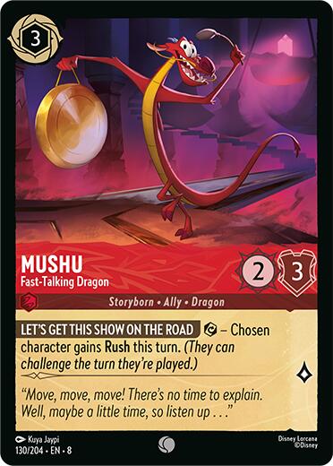 Mushu - Fast-Talking Dragon (130/204) [Reign of Jafar] - Destination Retro