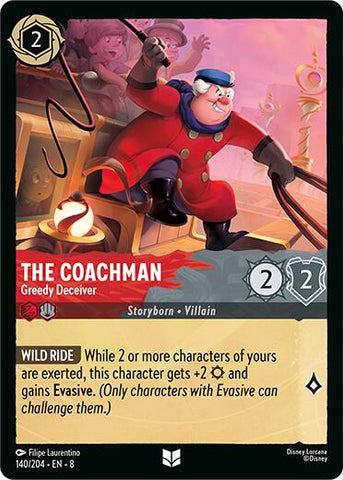 The Coachman - Greedy Deceiver (140/204) [Reign of Jafar] - Destination Retro
