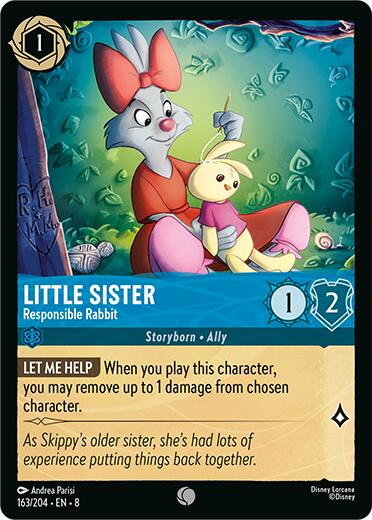 Little Sister - Responsible Rabbit (163/204) [Reign of Jafar] - Destination Retro