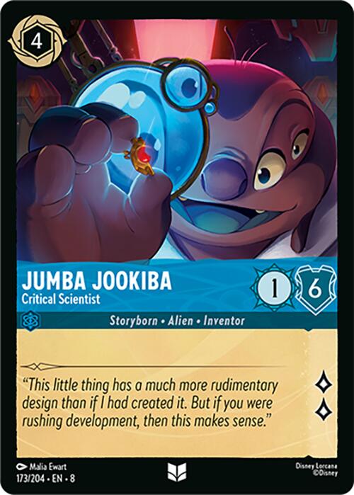 Jumba Jookiba - Critical Scientist (173/204) [Reign of Jafar] - Destination Retro