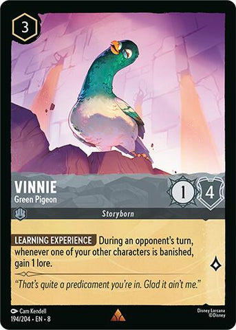 Vinnie - Green Pigeon (194/204) [Reign of Jafar] - Destination Retro