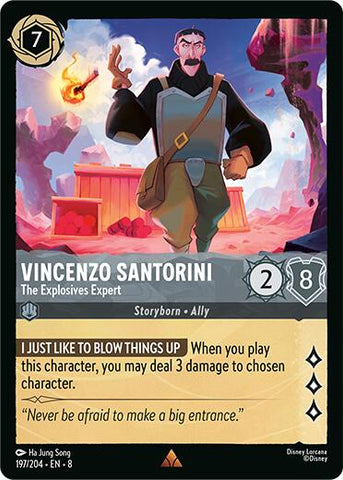 Vincenzo Santorini - The Explosives Expert (197/204) [Reign of Jafar] - Destination Retro