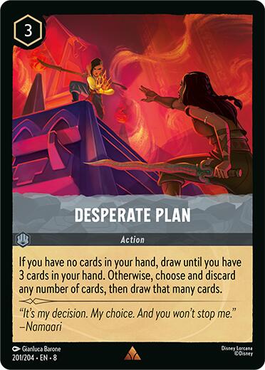 Desperate Plan (201/204) [Reign of Jafar] - Destination Retro