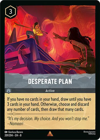 Desperate Plan (201/204) [Reign of Jafar] - Destination Retro