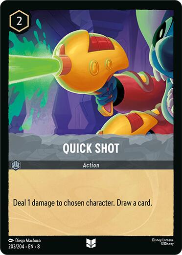 Quick Shot (203/204) [Reign of Jafar] - Destination Retro