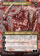 Grist, Voracious Larva // Grist, the Plague Swarm (Borderless) [Modern Horizons 3] - Destination Retro