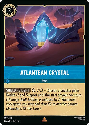 Atlantean Crystal (180/204) [Reign of Jafar] - Destination Retro