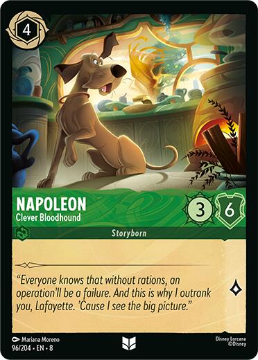 Napoleon - Clever Bloodhound (96/204) [Reign of Jafar] - Destination Retro