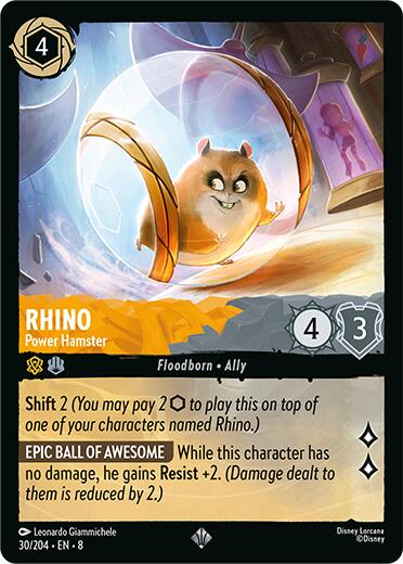 Rhino - Power Hamster (30/204) [Reign of Jafar] - Destination Retro