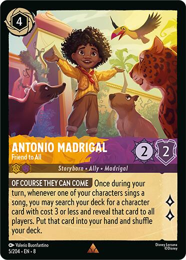 Antonio Madrigal - Friend to All (5/204) [Reign of Jafar] - Destination Retro