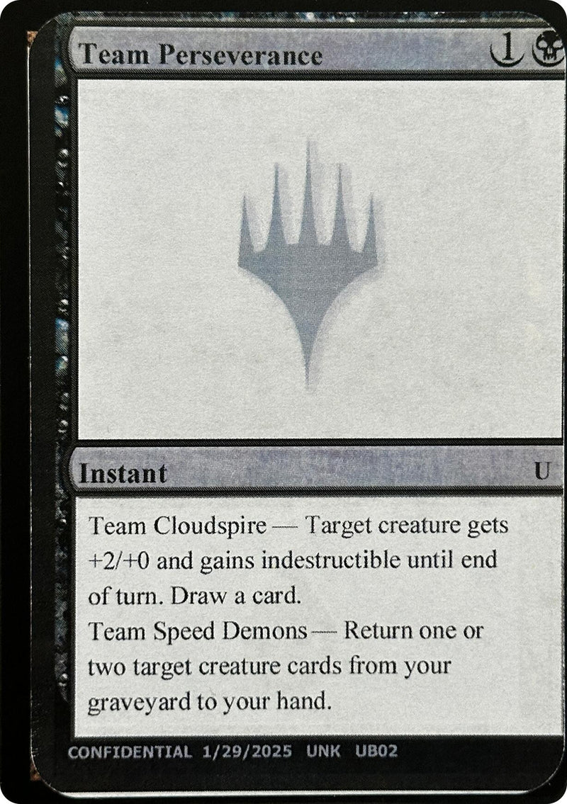 Team Perseverance [Unknown Event] - Destination Retro