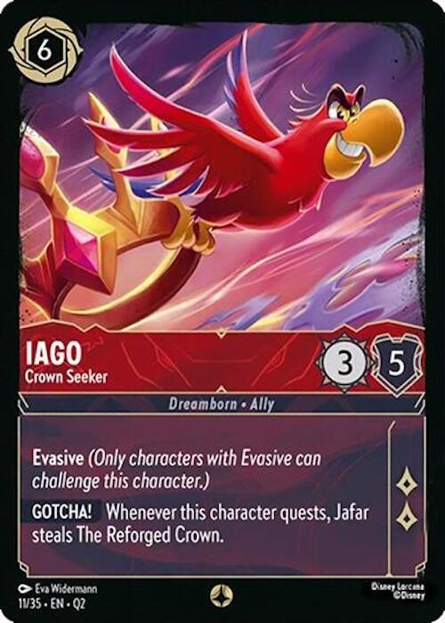 Iago - Crown Seeker (11/35) [Illumineer's Quest: Deep Trouble] - Destination Retro