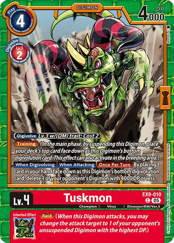 Tuskmon [EX9-010] [Versus Monsters] - Destination Retro