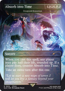 Absorb into Time - Temporal Extortion (Rainbow Foil) [Secret Lair Drop Series] - Destination Retro