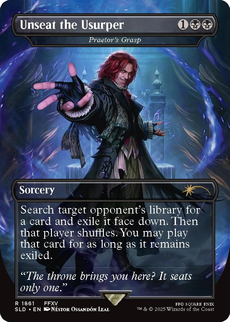 Unseat the Usurper - Praetor's Grasp [Secret Lair Drop Series] - Destination Retro