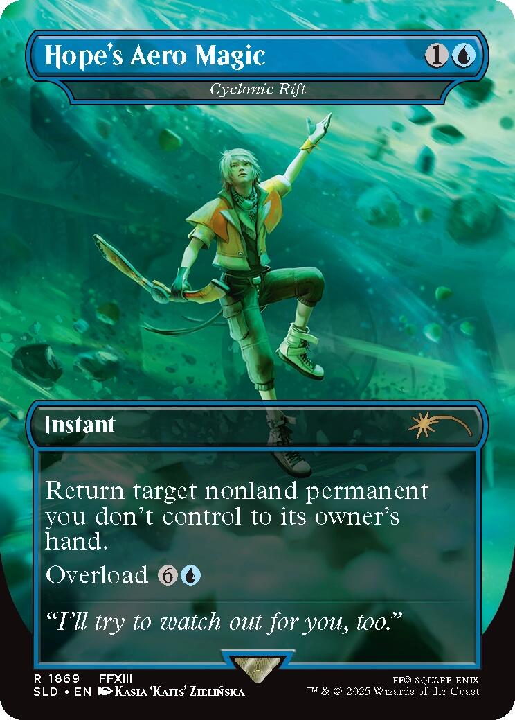 Hope's Aero Magic - Cyclonic Rift [Secret Lair Drop Series] - Destination Retro