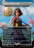 Yuna's Sending Staff - Staff of the Storyteller [Secret Lair Drop Series] - Destination Retro