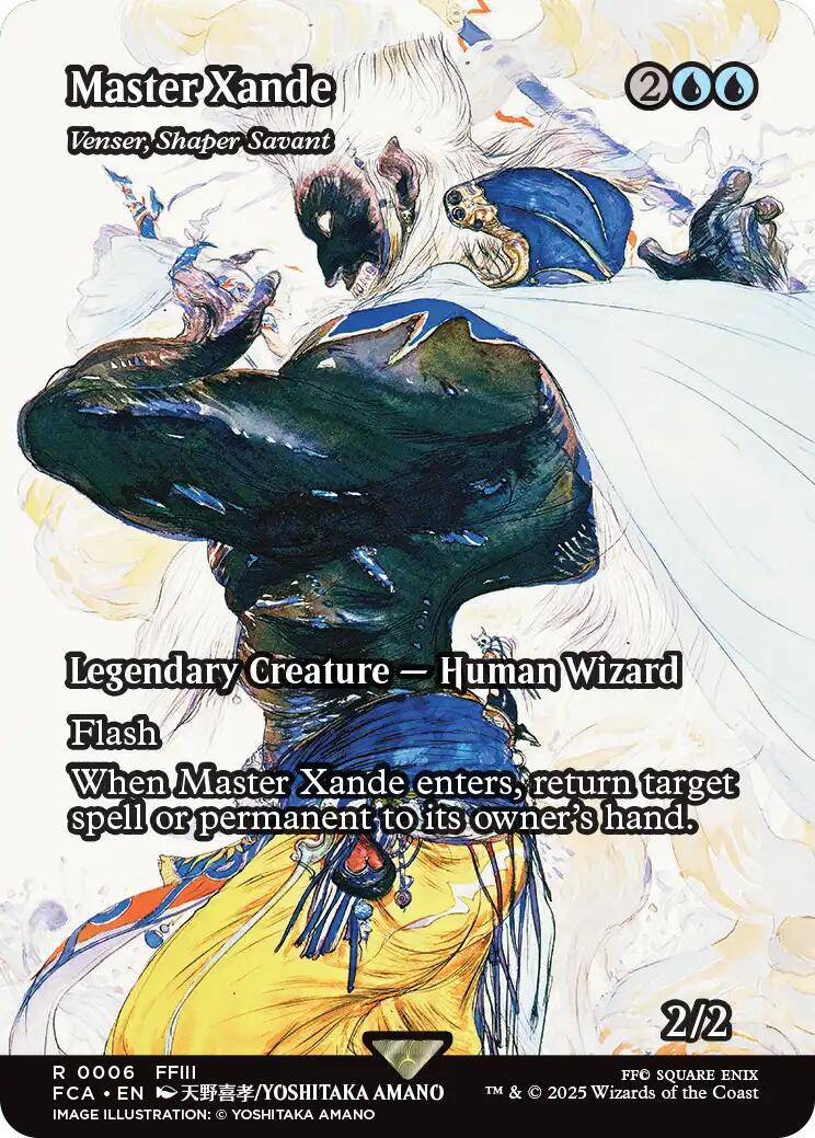 Master Xande - Venser, Shaper Savant (Showcase) [FINAL FANTASY : Through the Ages] - Destination Retro